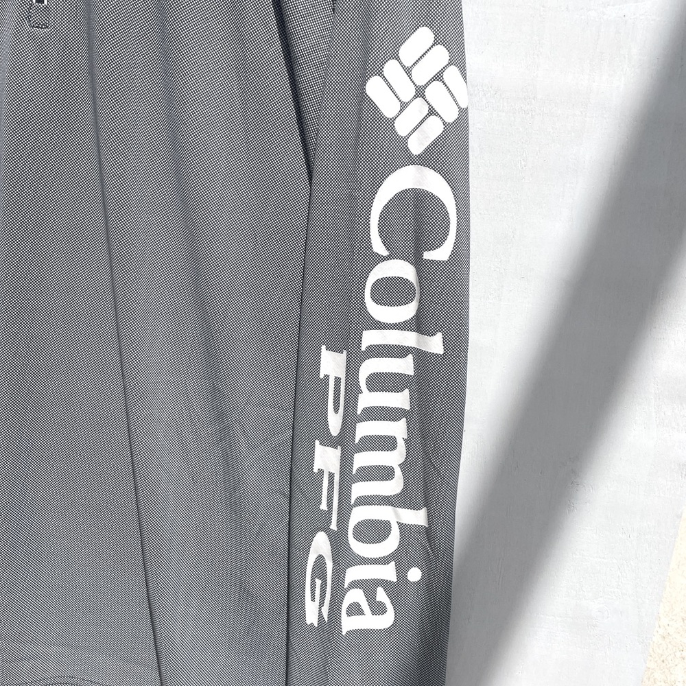 Columbia Omni Freeze Zero Charcoal Performance Long Sleeve Shirt SZ XXL - Picture 5 of 11
